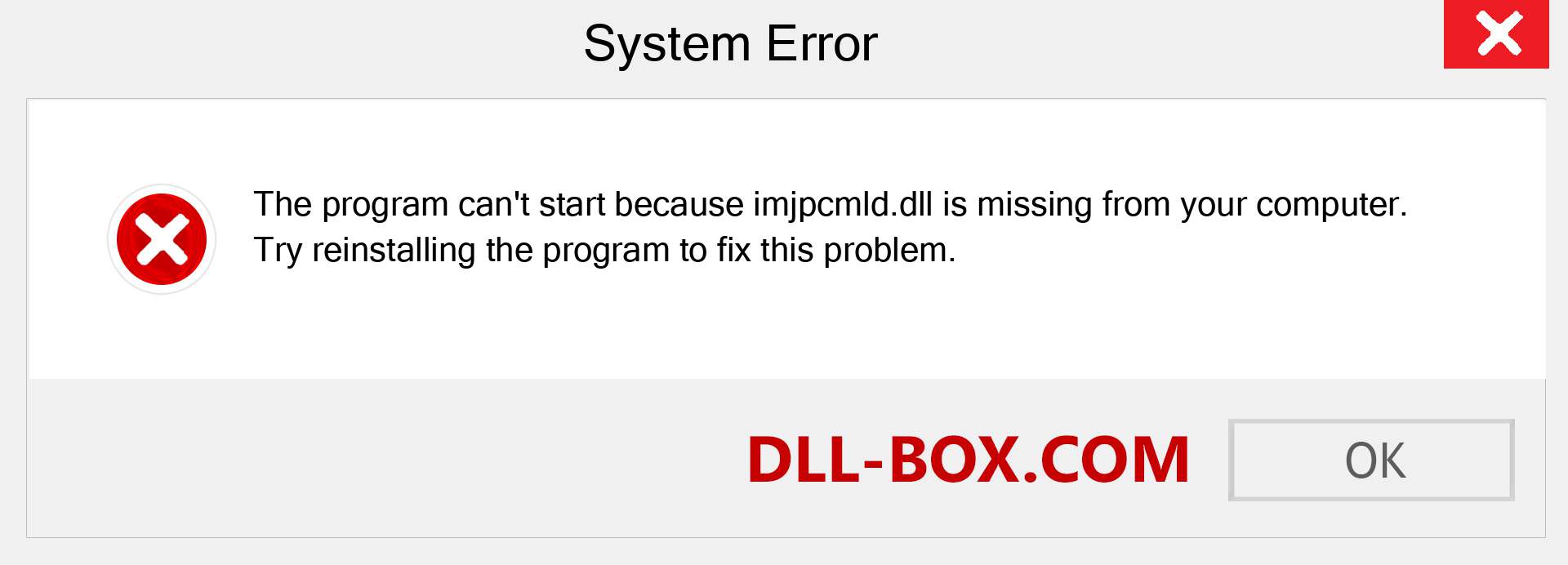  imjpcmld.dll file is missing?. Download for Windows 7, 8, 10 - Fix  imjpcmld dll Missing Error on Windows, photos, images